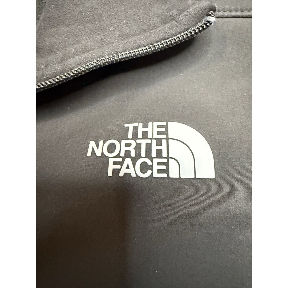 The North Face WindWall Soft Shell Jacket Black Mens XL Full Zip Windproof - Picture 2 of 13